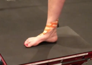 Taping for Foot Drop